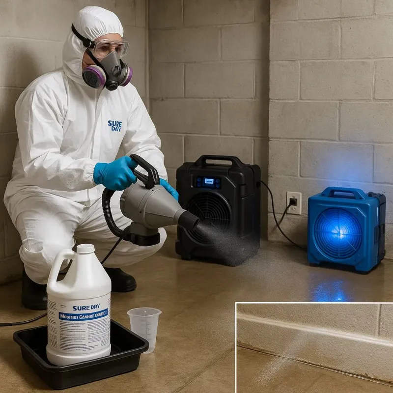 Sanitization and Odor Removal process in Ramseur, NC