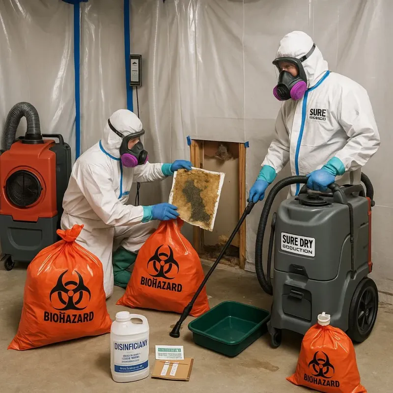 Contaminated Water Handling Protocols process in Ramseur, NC