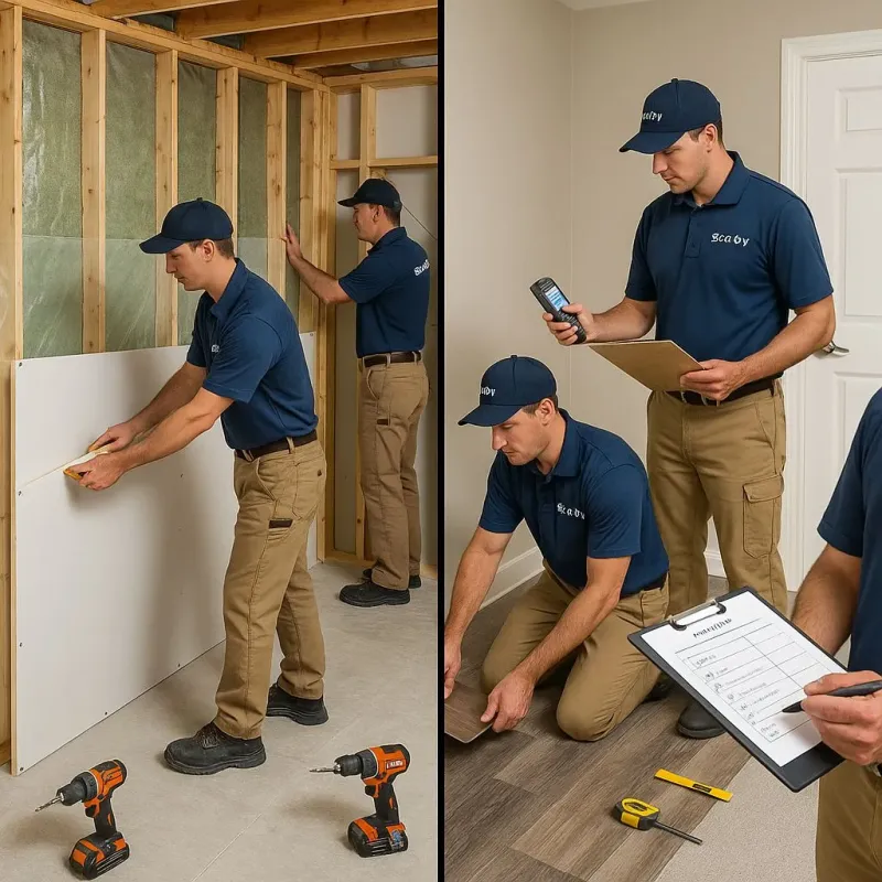 Repairs and Reconstruction process in Ramseur, NC
