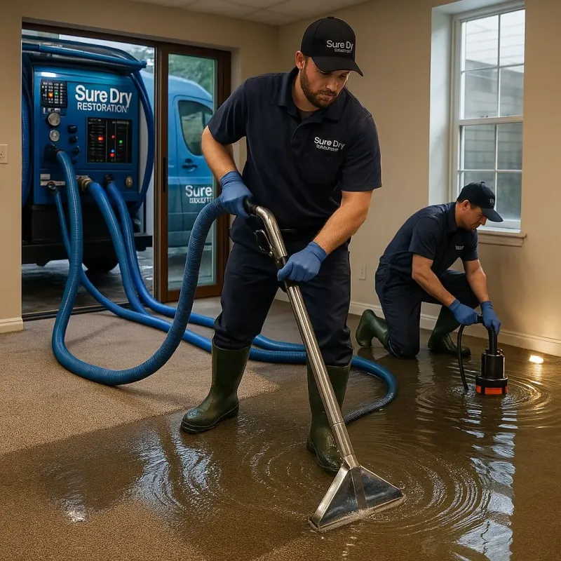Water Extraction and Removal process in Ramseur, NC